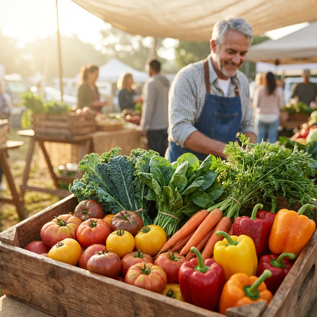 Fresh local produce